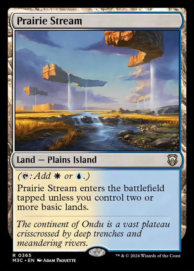 Card image of Prairie Stream