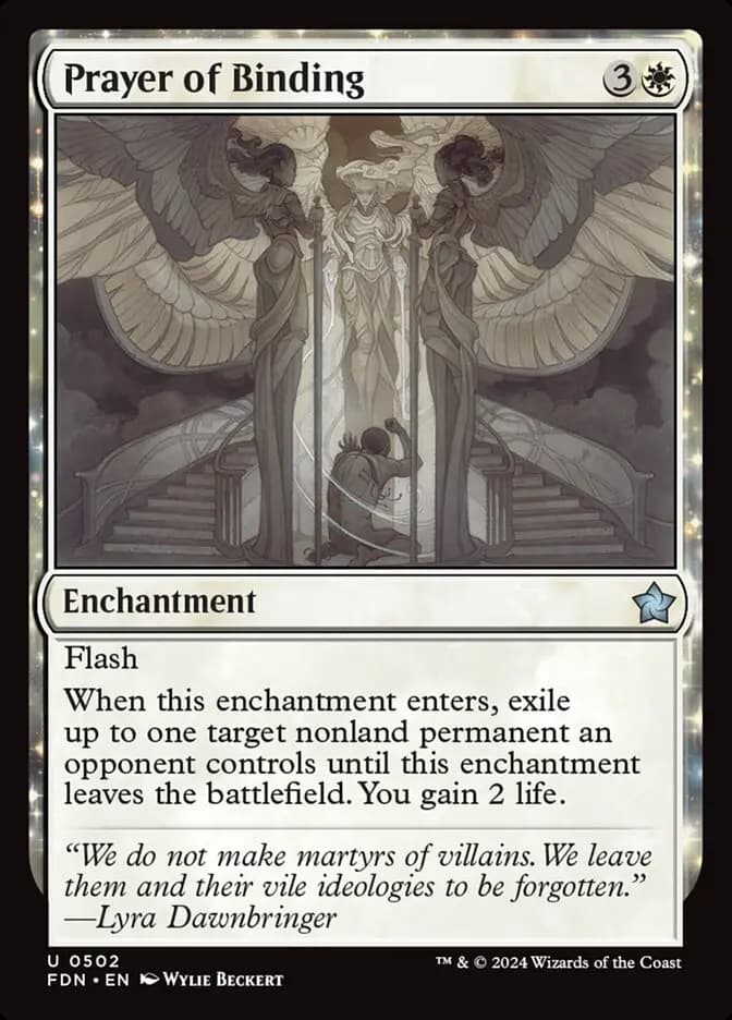 Card image of Prayer of Binding