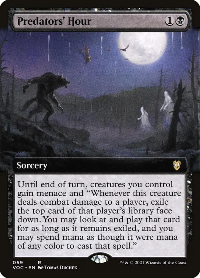 Card image of Predators' Hour