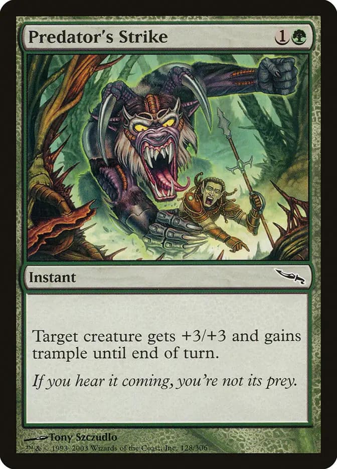 Card image of Predator's Strike
