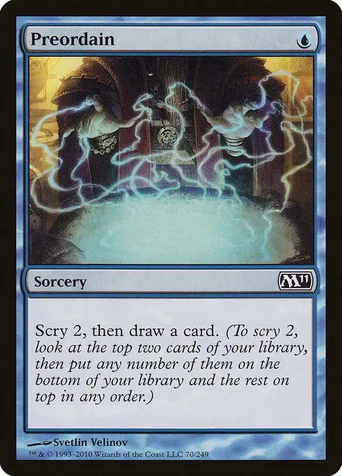 Card image of Preordain