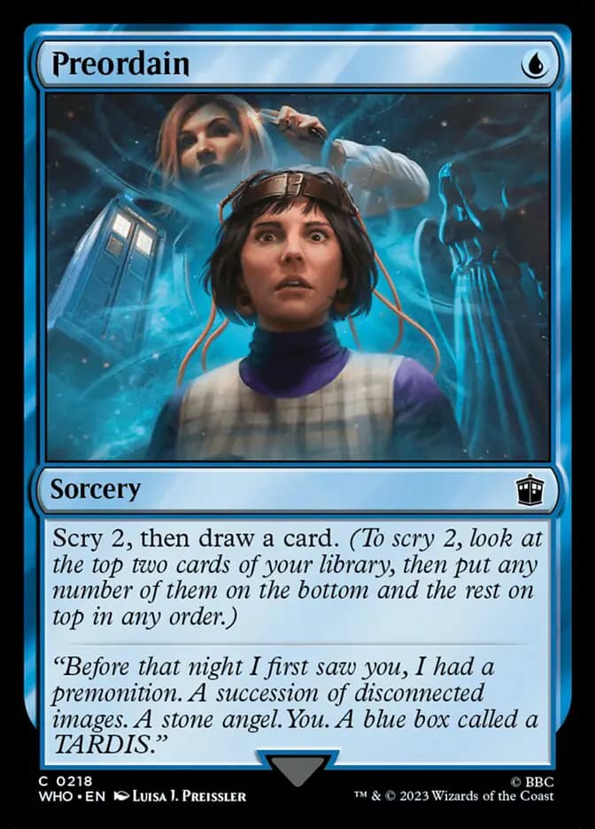 Card image of Preordain