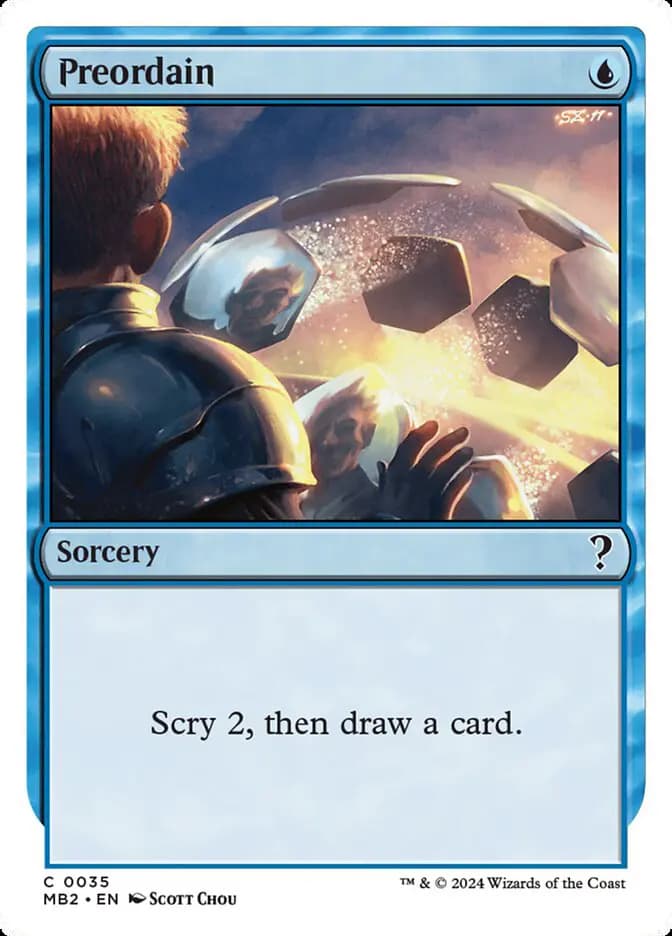 Card image of Preordain