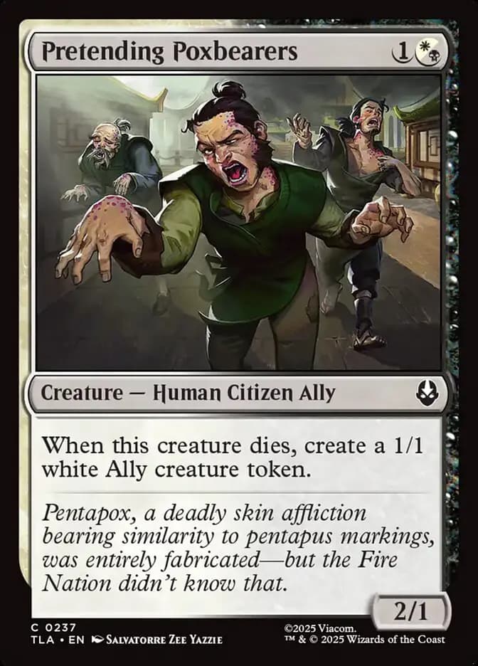 Card image of Pretending Poxbearers