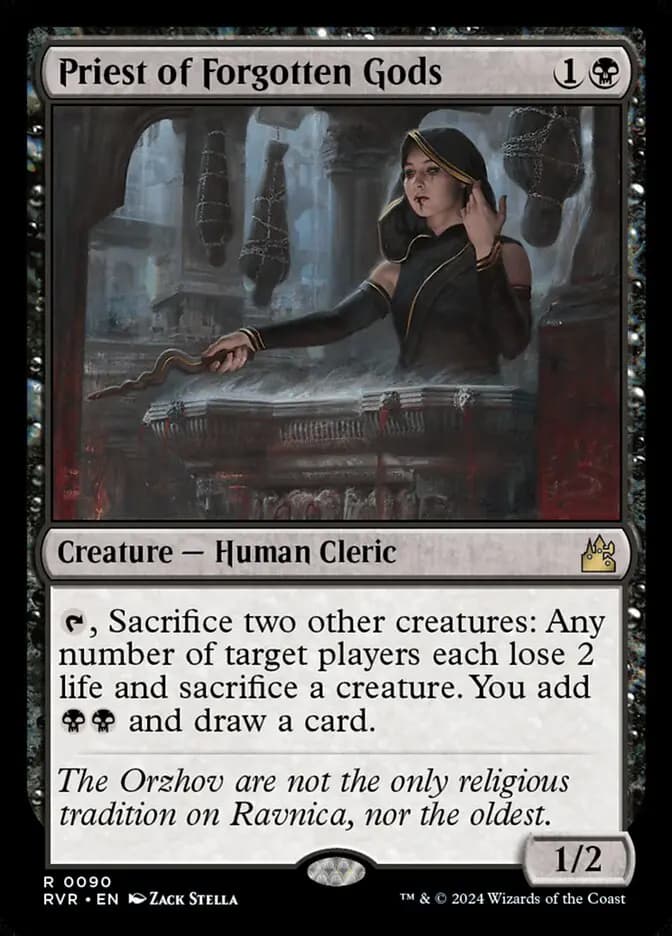 Card image of Priest of Forgotten Gods