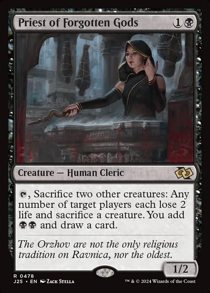 Card image of Priest of Forgotten Gods