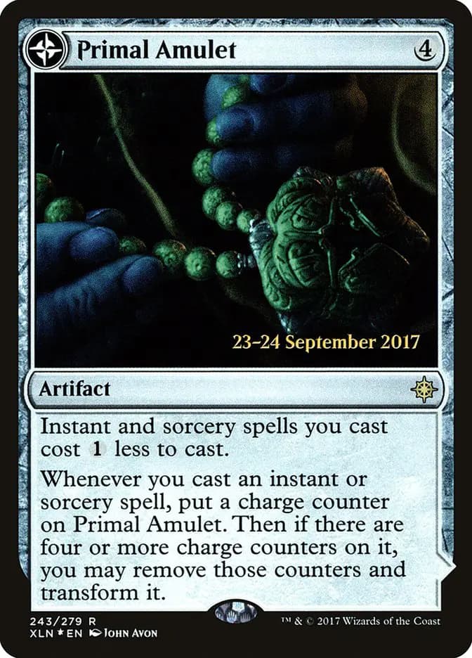Card image of Primal Amulet / Primal Wellspring