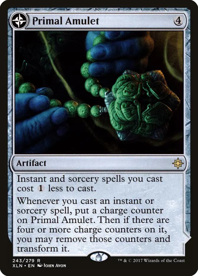 Card image of Primal Amulet / Primal Wellspring