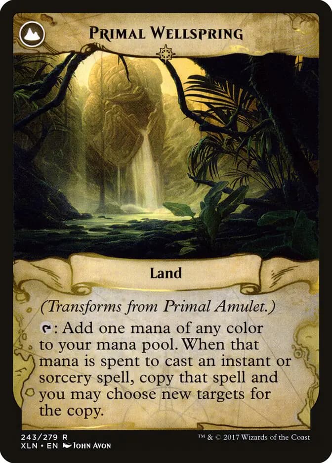 Card image of Primal Amulet / Primal Wellspring