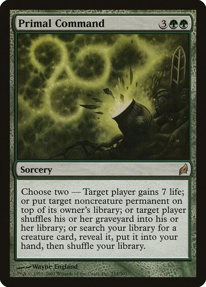 Card image of Primal Command