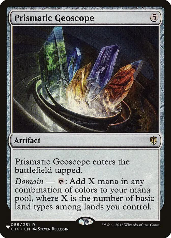 Card image of Prismatic Geoscope