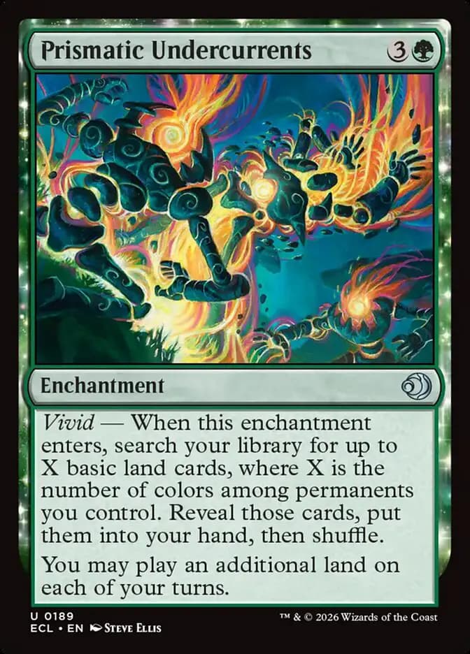 Card image of Prismatic Undercurrents