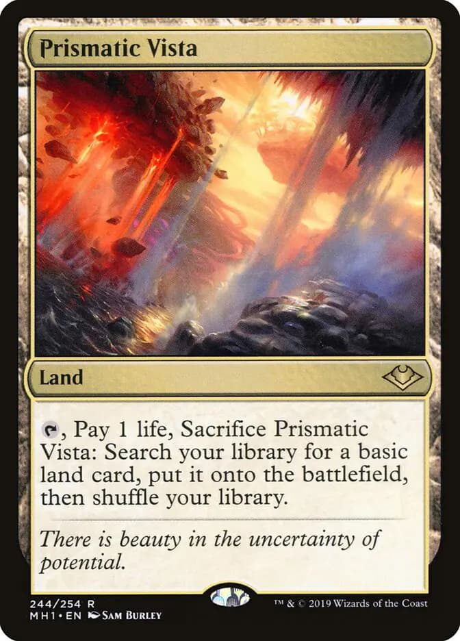 Card image of Prismatic Vista