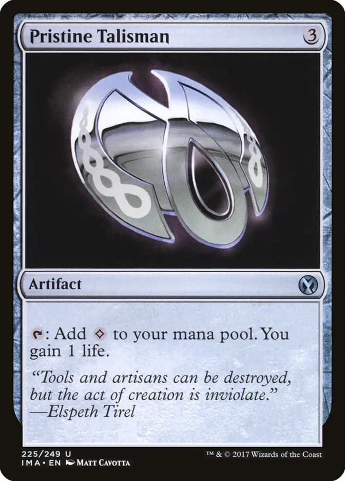 Card image of Pristine Talisman