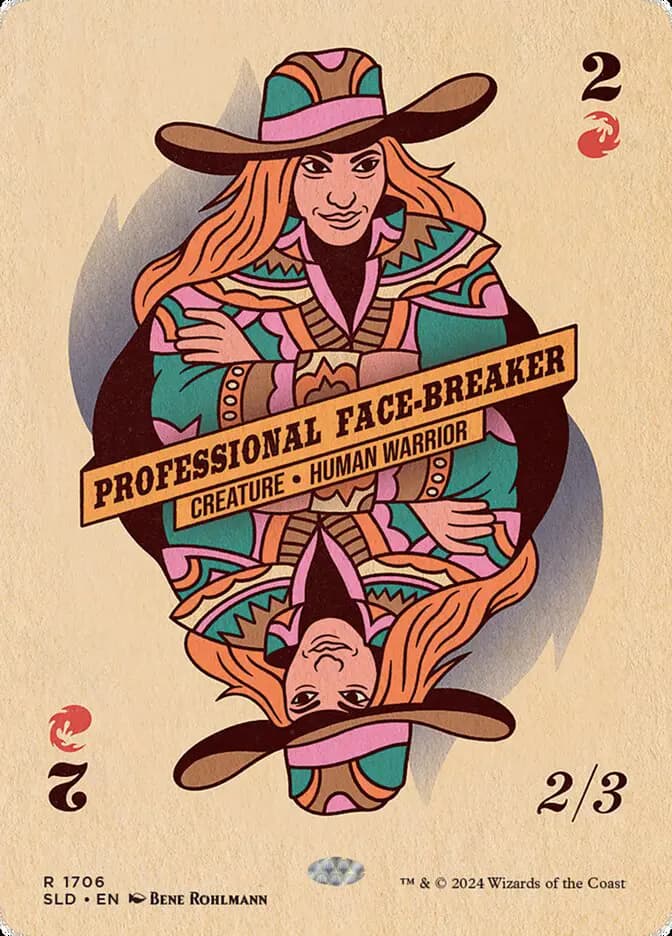 Card image of Professional Face-Breaker