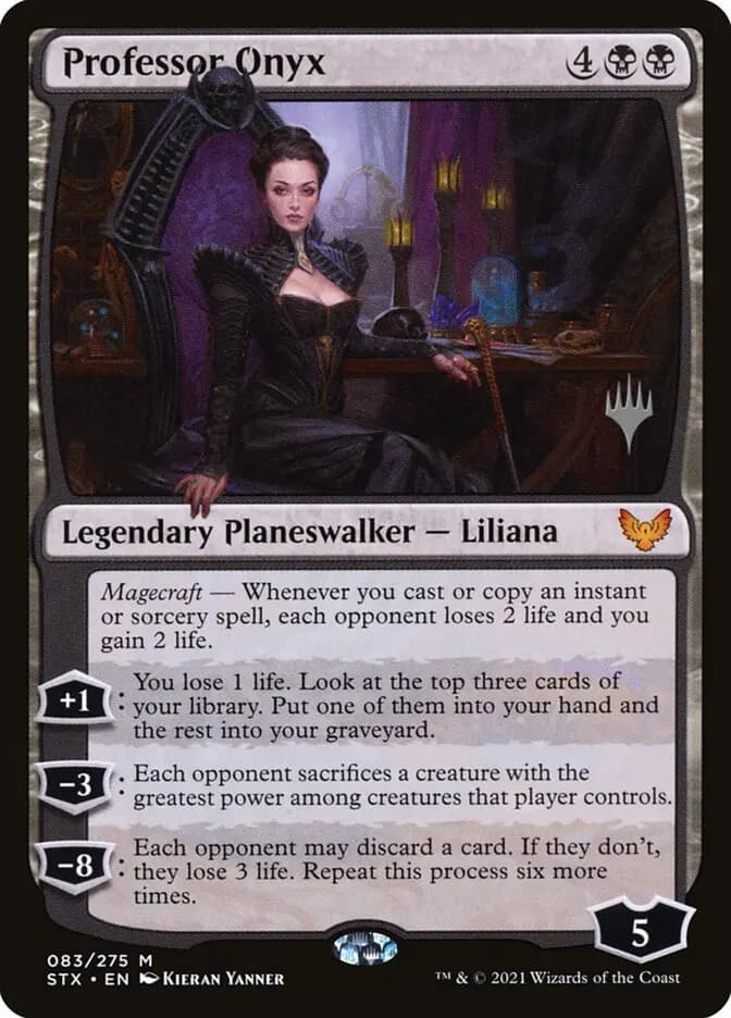 Card image of Professor Onyx