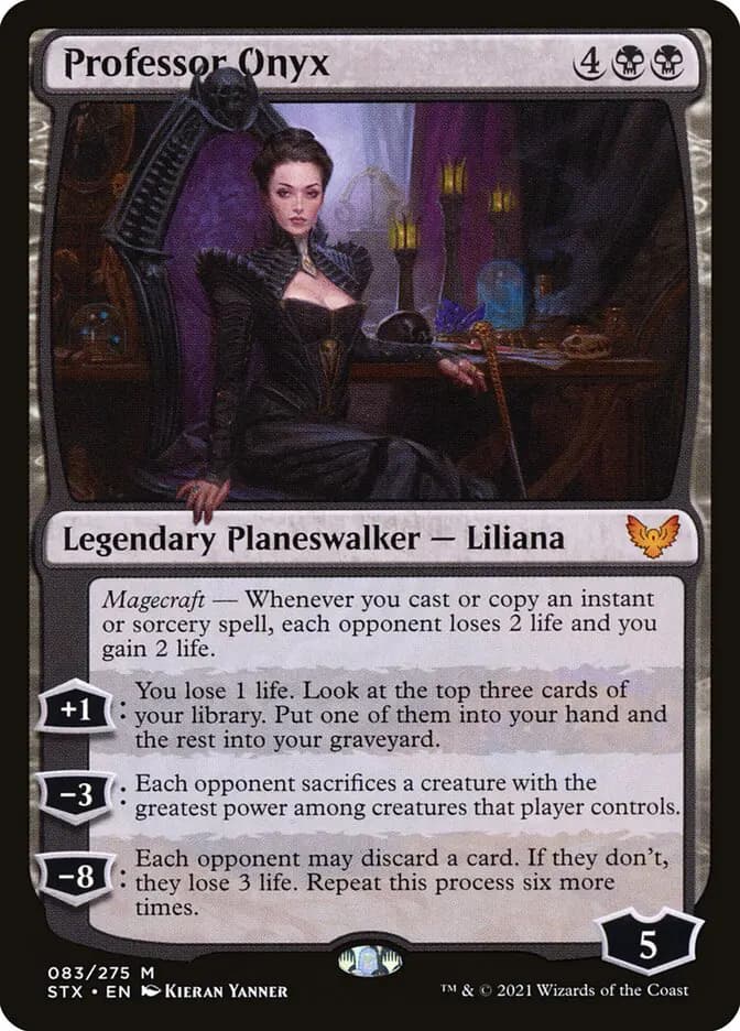 Card image of Professor Onyx