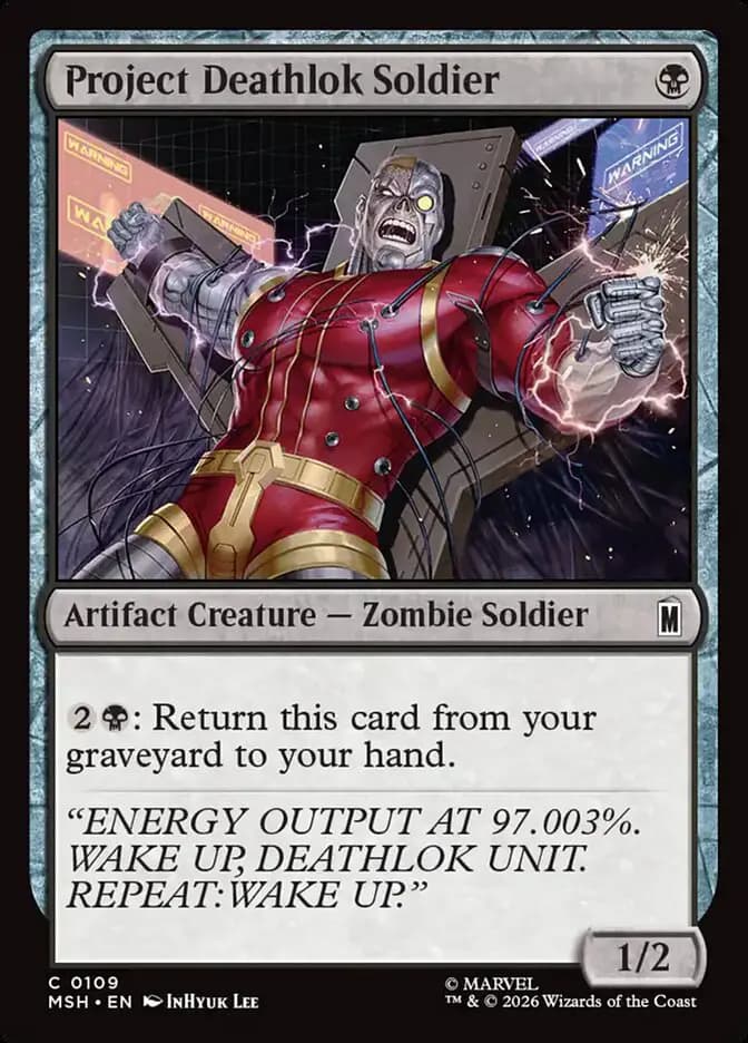 Card image of Project Deathlok Soldier