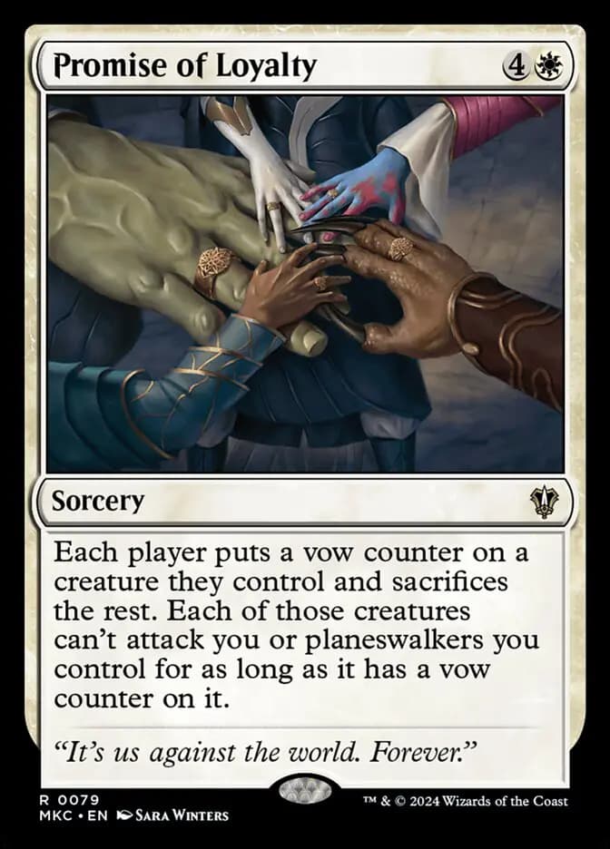 Card image of Promise of Loyalty