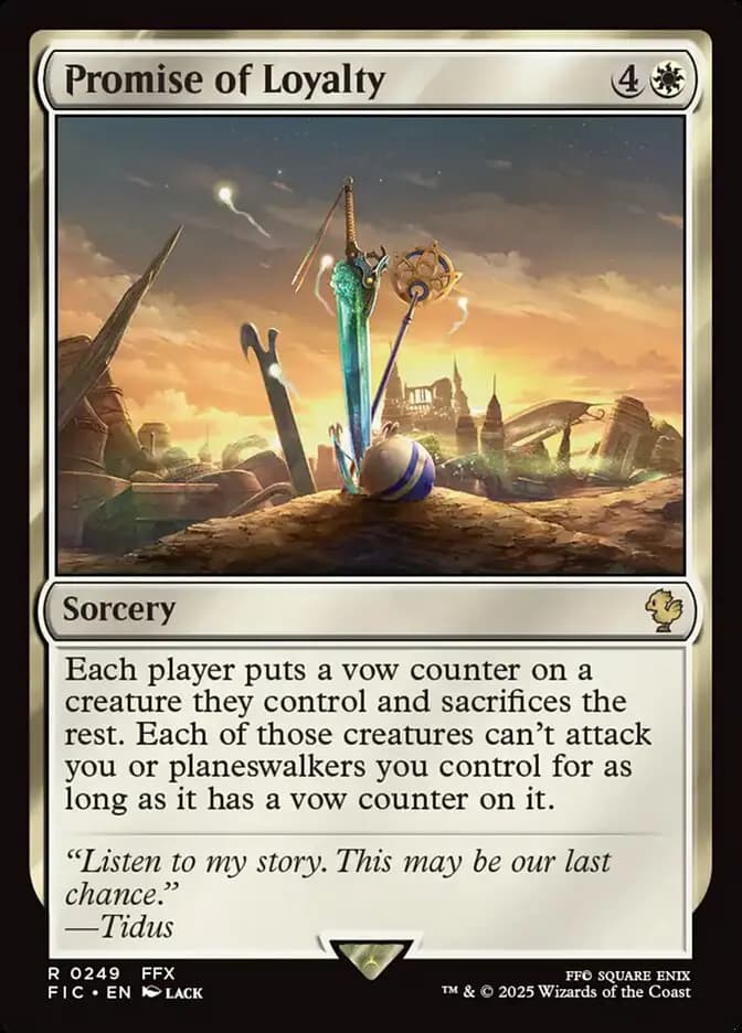 Card image of Promise of Loyalty