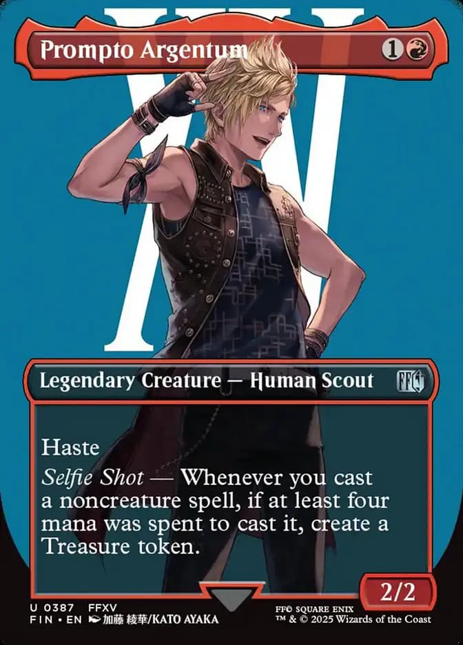 Card image of Prompto Argentum