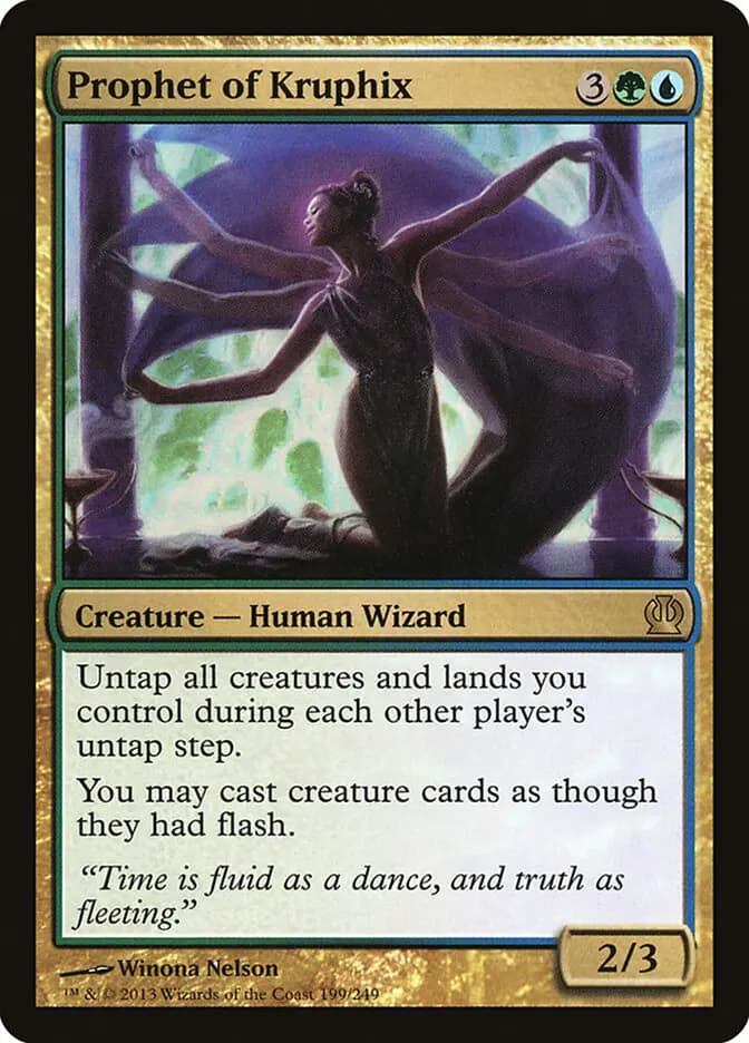 Card image of Prophet of Kruphix