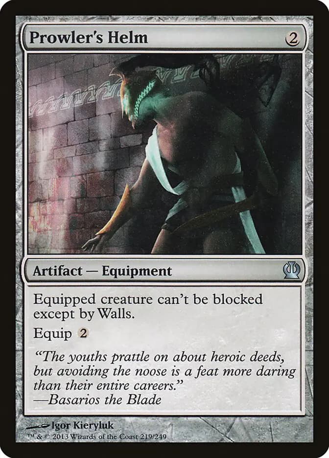 Card image of Prowler's Helm