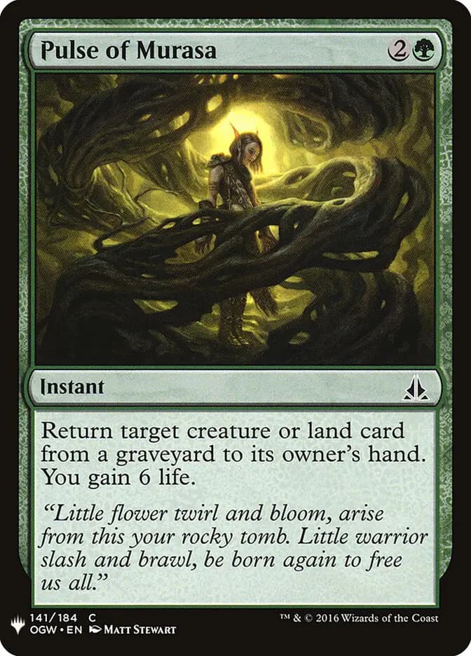 Card image of Pulse of Murasa