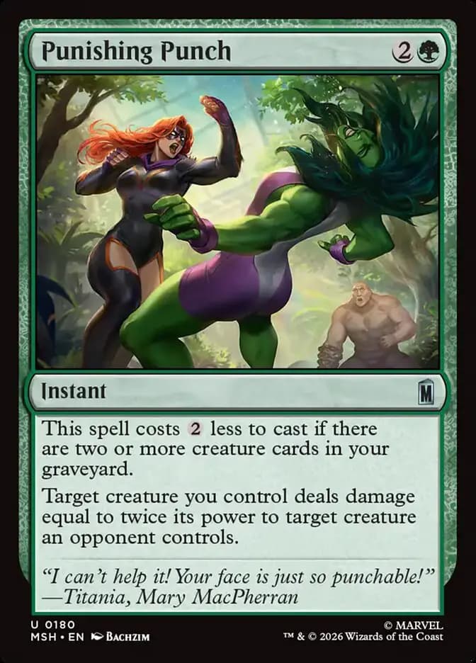 Card image of Punishing Punch