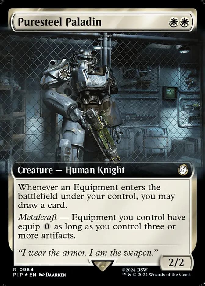 Card image of Puresteel Paladin