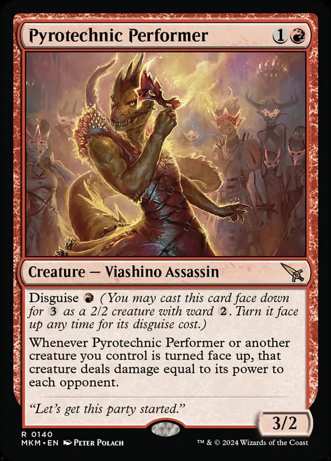 Card image of Pyrotechnic Performer