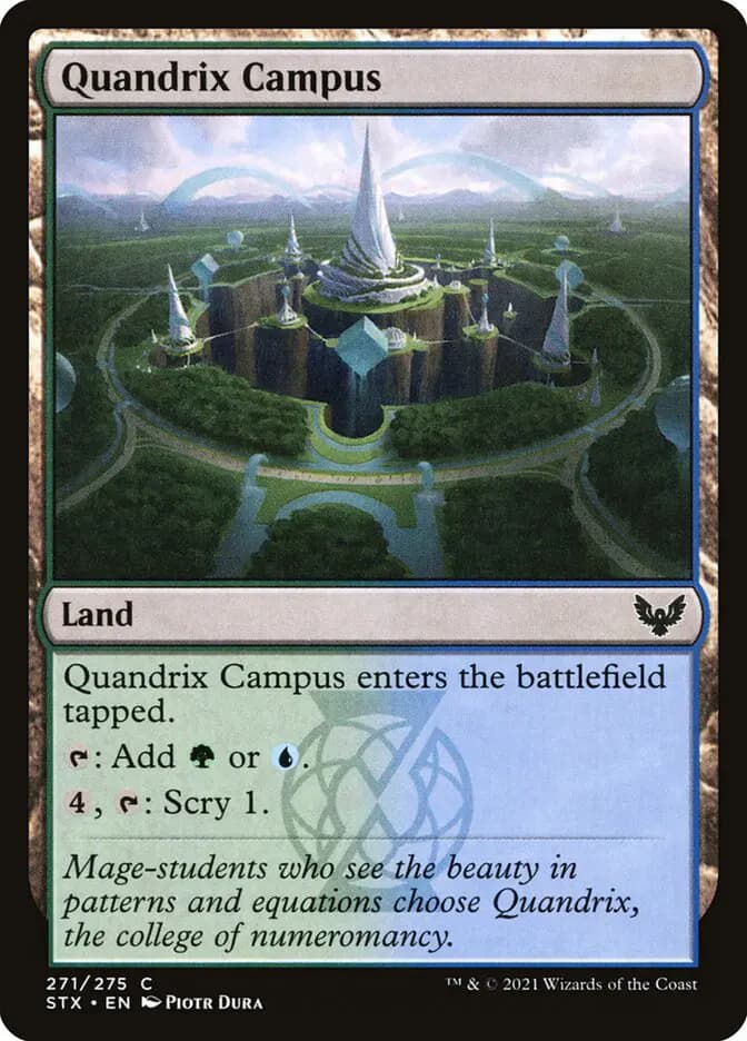Card image of Quandrix Campus