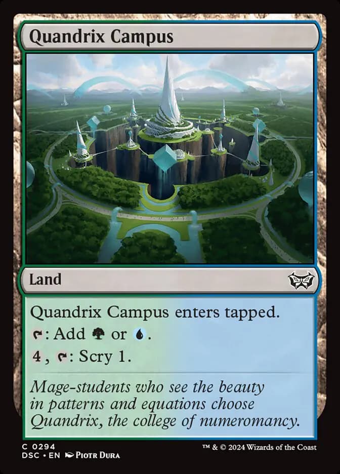 Card image of Quandrix Campus