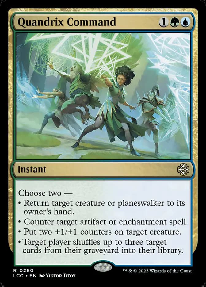 Card image of Quandrix Command