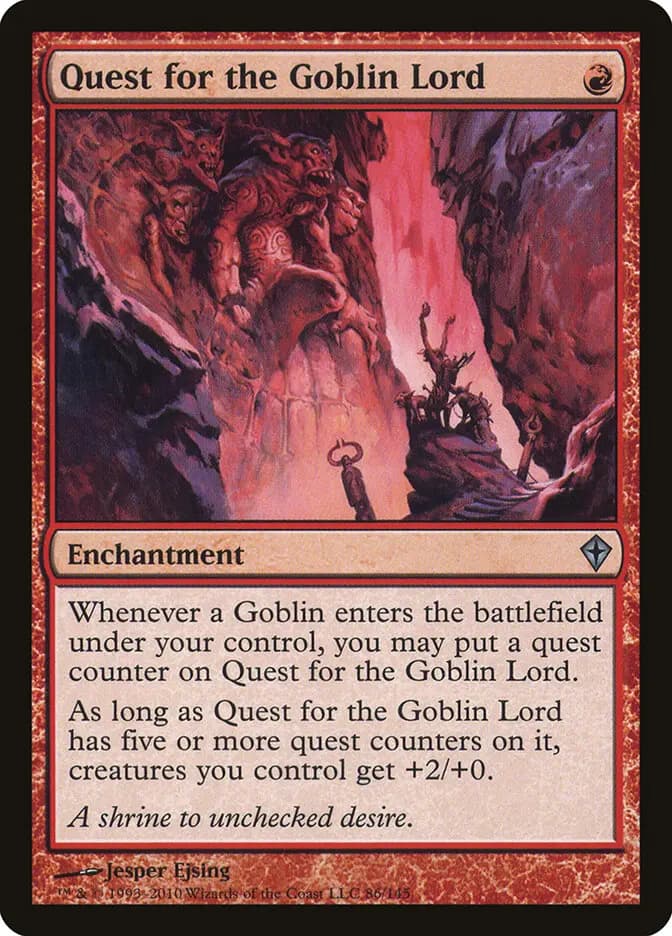 Card image of Quest for the Goblin Lord