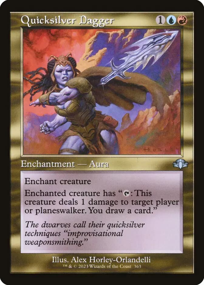 Card image of Quicksilver Dagger