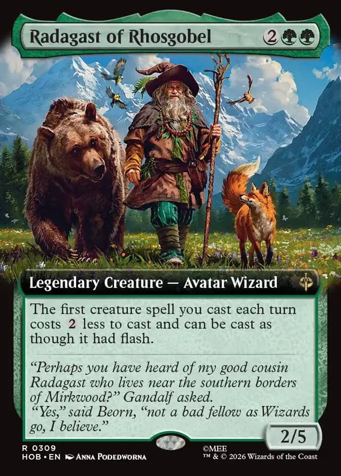 Card image of Radagast of Rhosgobel