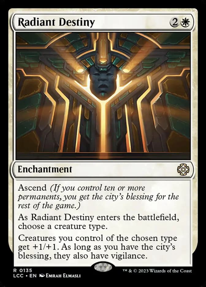 Card image of Radiant Destiny