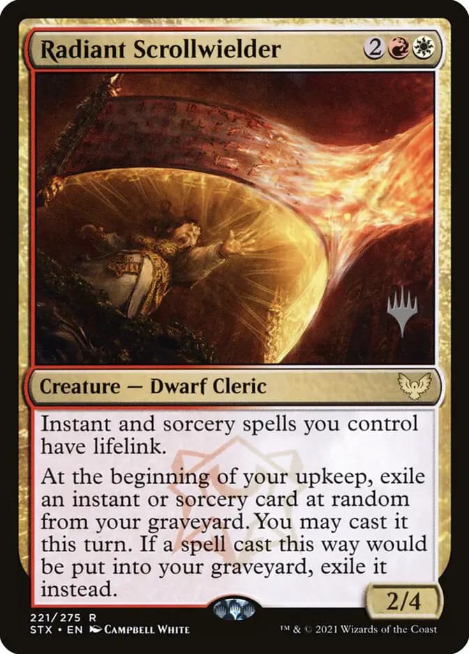 Card image of Radiant Scrollwielder