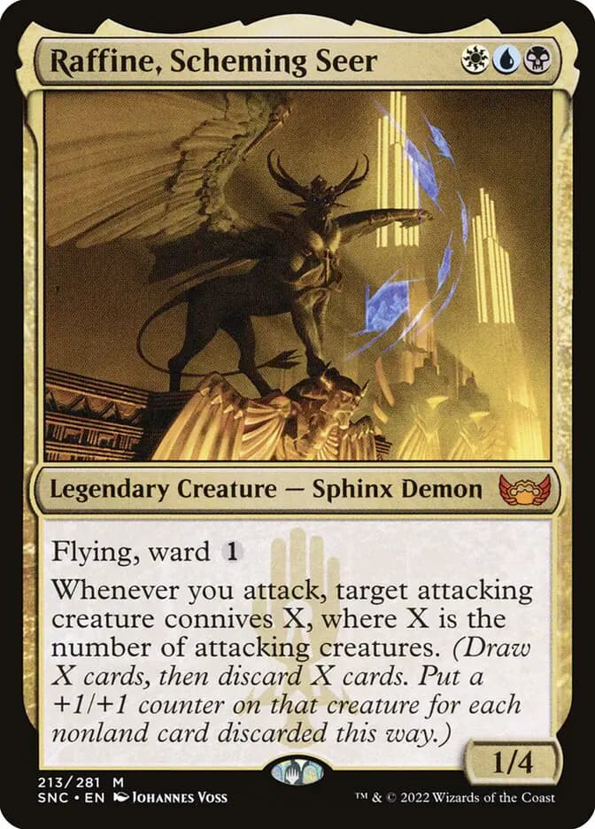 Card image of Raffine, Scheming Seer