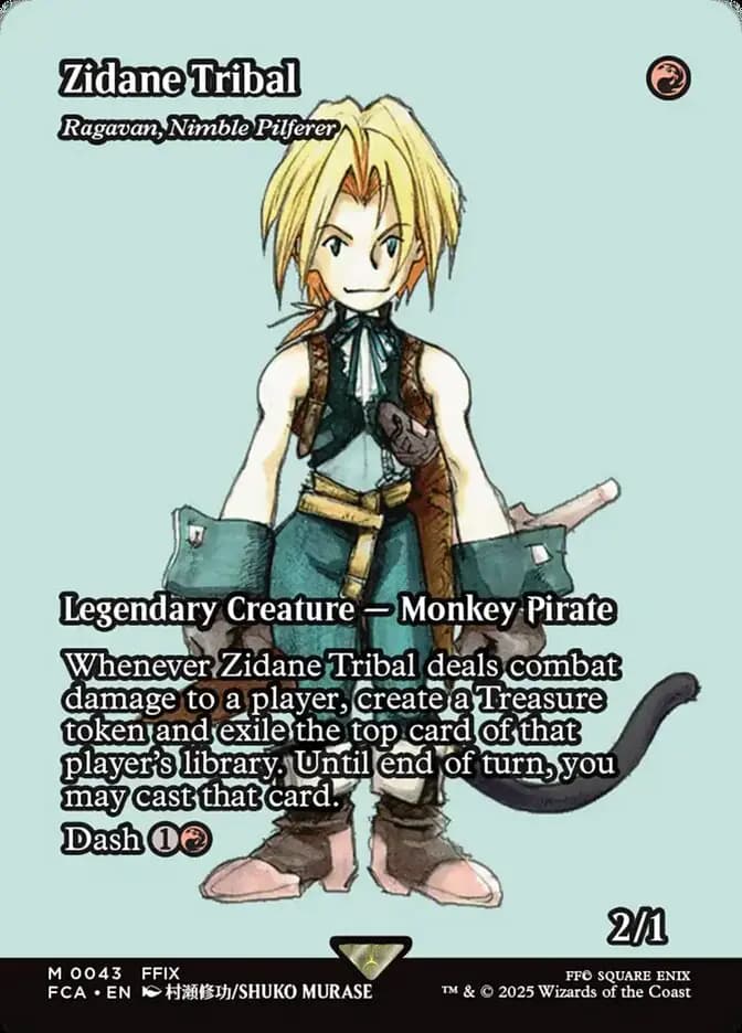 Card image of Ragavan, Nimble Pilferer