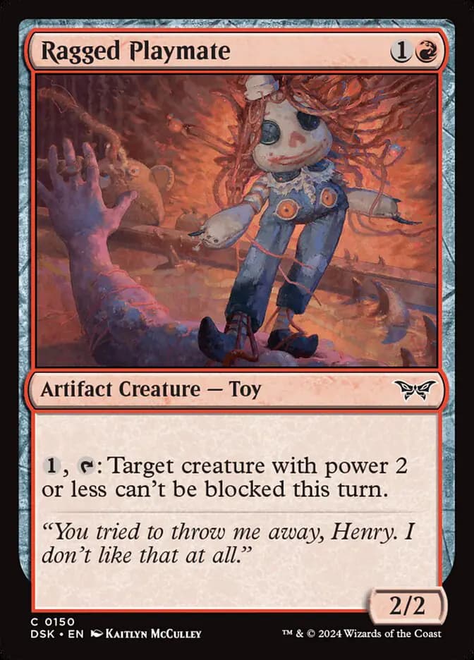 Card image of Ragged Playmate