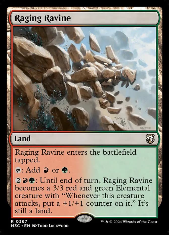 Card image of Raging Ravine