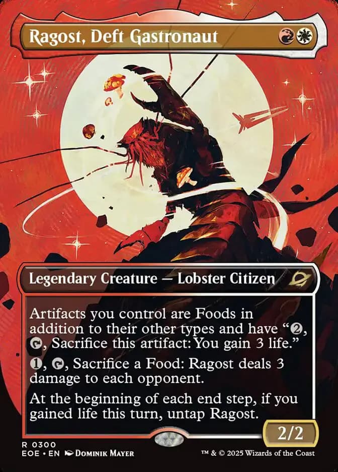 Card image of Ragost, Deft Gastronaut