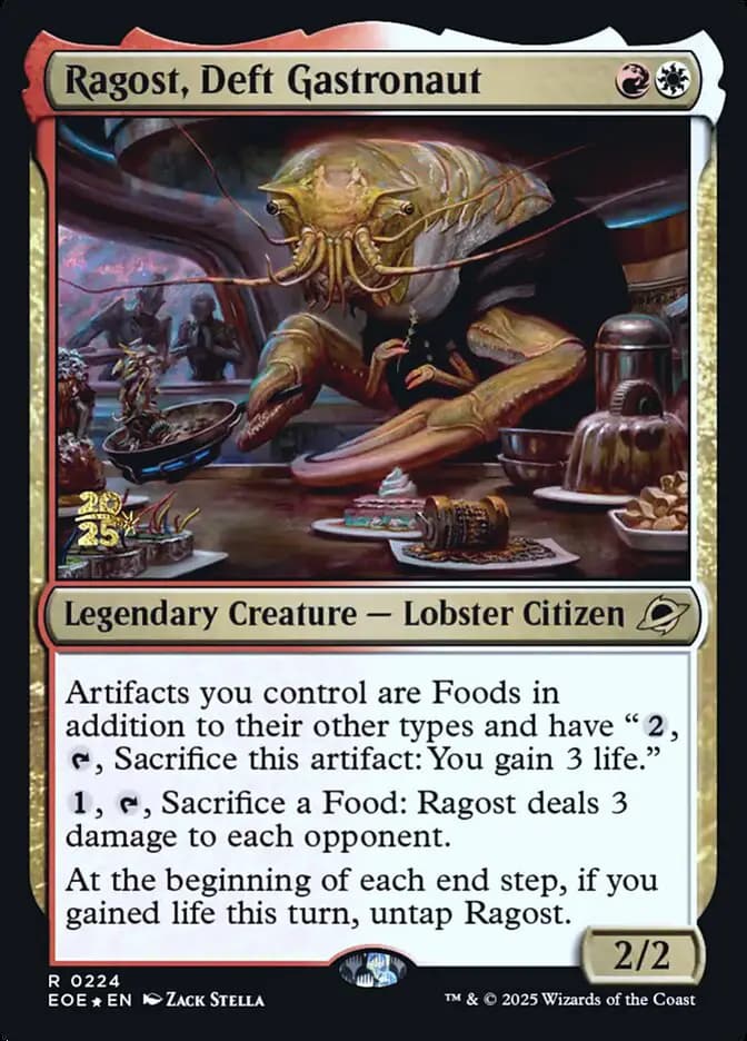 Card image of Ragost, Deft Gastronaut
