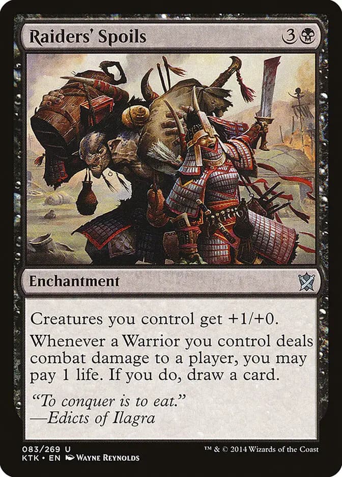 Card image of Raiders' Spoils