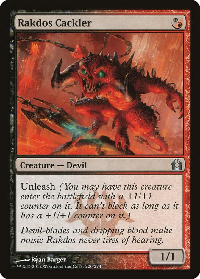 Card image of Rakdos Cackler