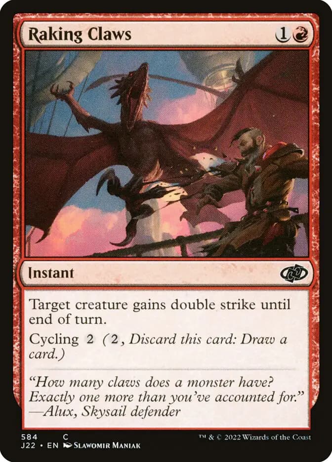 Card image of Raking Claws