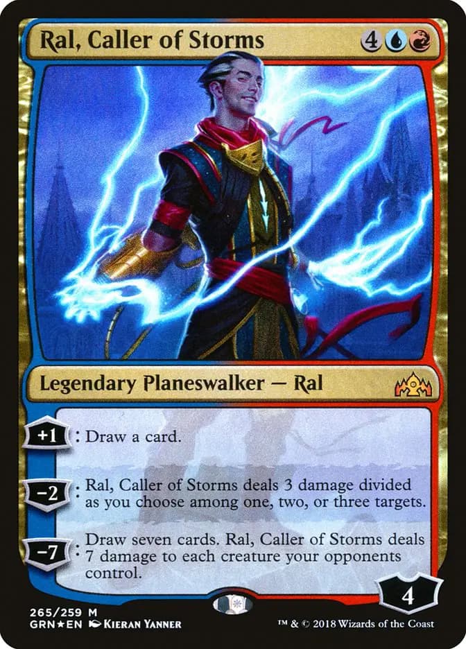 Card image of Ral, Caller of Storms