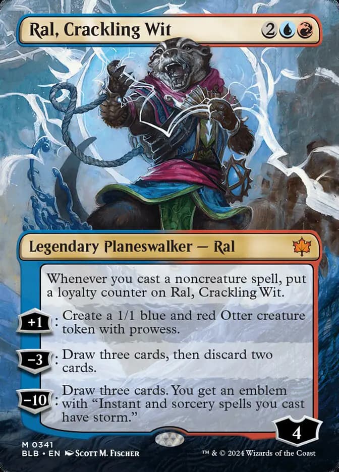 Card image of Ral, Crackling Wit